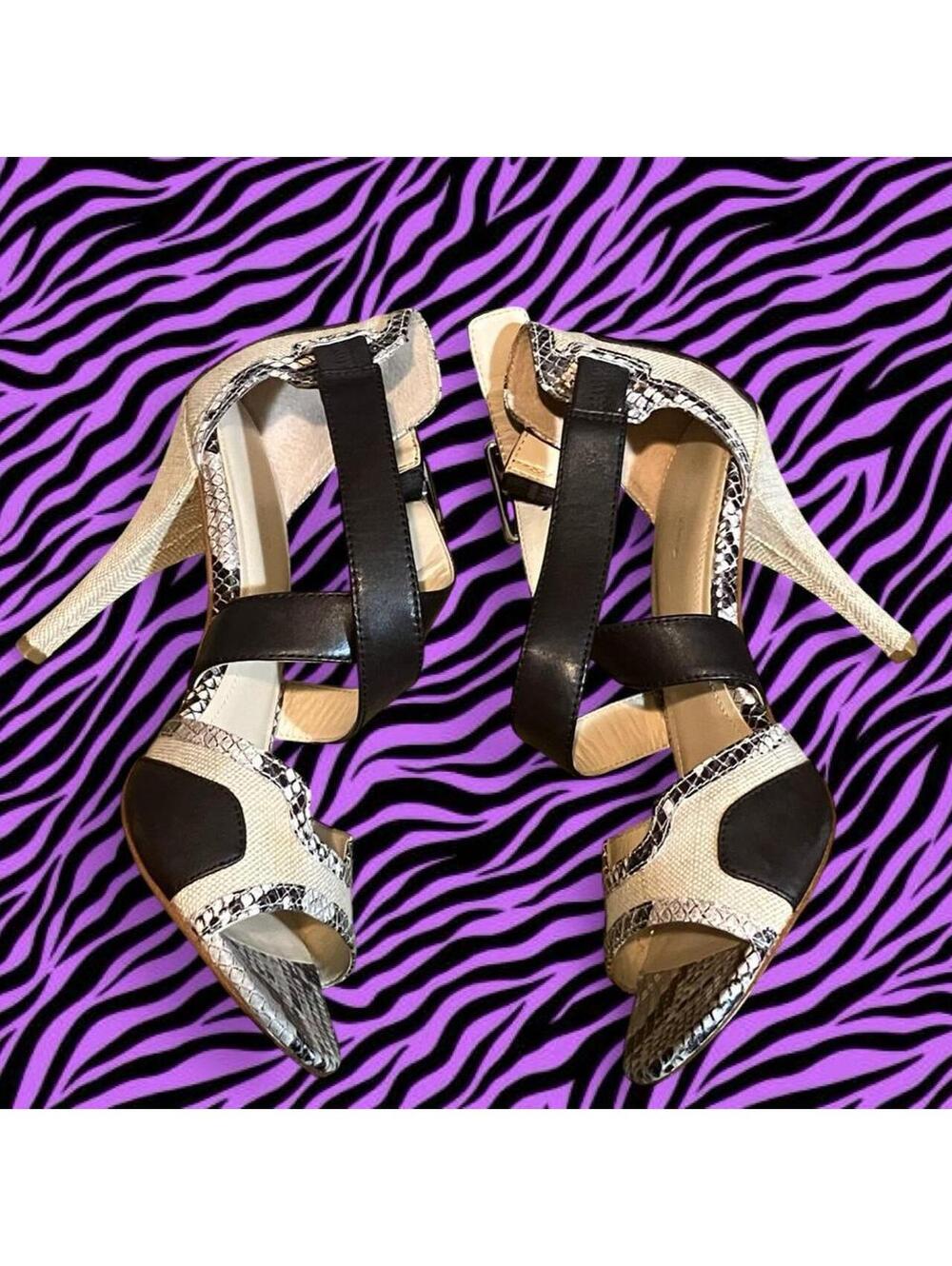 Calvin Klein 'Clqssic Python' pumps.